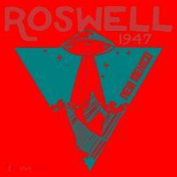 Roswell New Mexico 1947 Ufo Beam Flying Saucer Abduction Santa Hat thumb 1