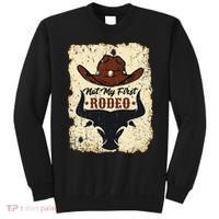 retro not my first rodeo  rodeo western country cowboy  Sweatshirt thumb 0