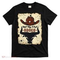 retro not my first rodeo  rodeo western country cowboy  T-Shirt thumb 0