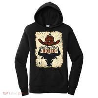 retro not my first rodeo  rodeo western country cowboy  Women's Hoodie thumb 0