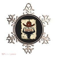 retro not my first rodeo  rodeo western country cowboy  Ornament thumb 0