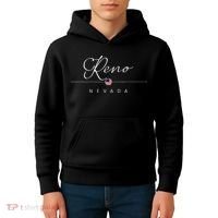 Reno Nevada NV On Reno Kids Hoodie thumb 4