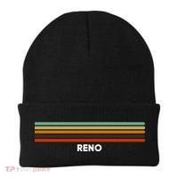 Reno Nevada Nv Us Cities Of America Retro Gift Beanie thumb 0