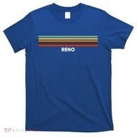 Reno Nevada Nv Us Cities Of America Retro Gift T-Shirt thumb 0