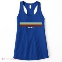 Reno Nevada Nv Us Cities Of America Retro Gift Women's Tank Top thumb 0