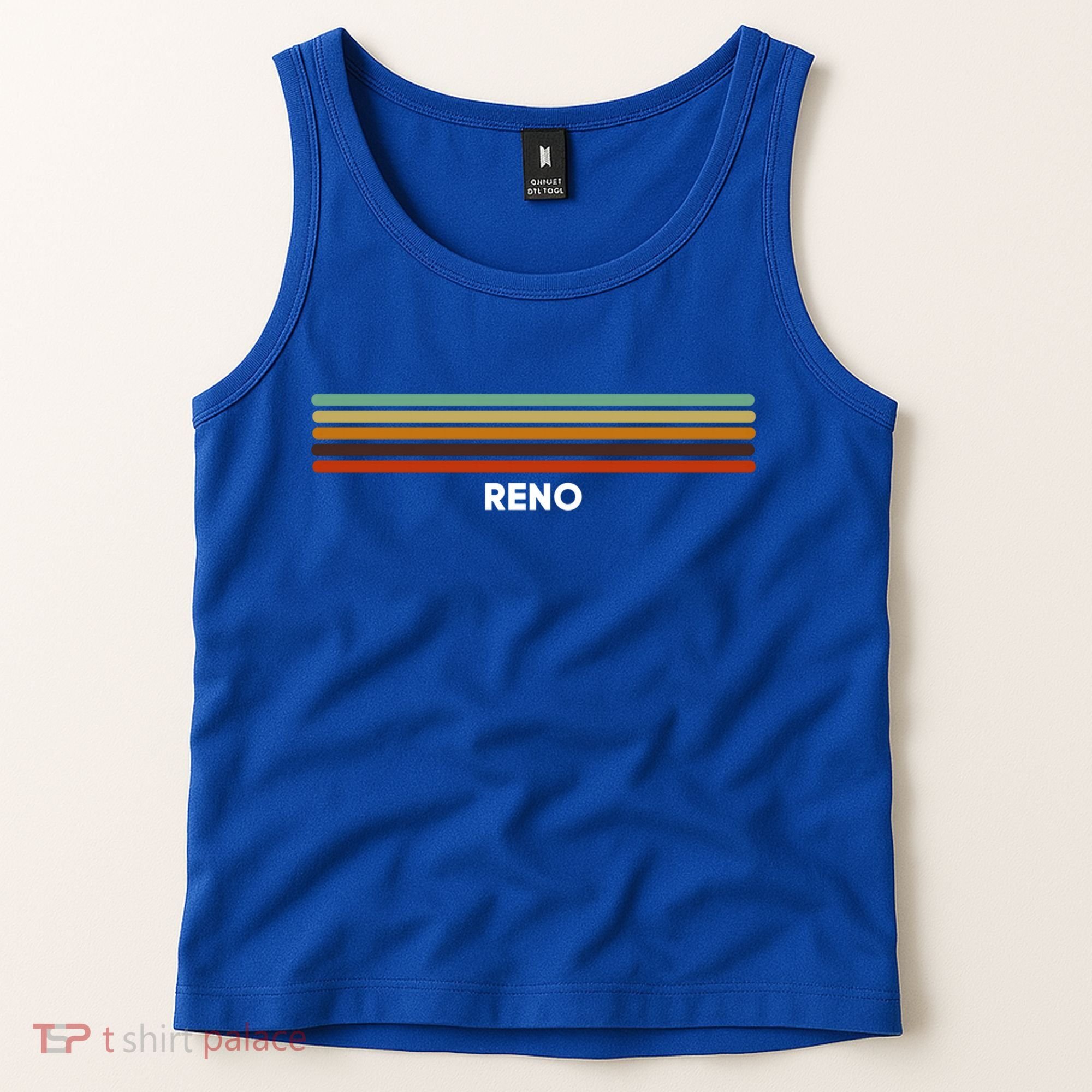 Reno Nevada Nv Us Cities Of America Retro Gift Tank Top