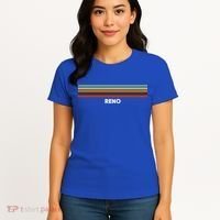 Reno Nevada Nv Us Cities Of America Retro Gift Women's T-Shirt thumb 4