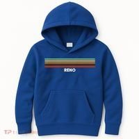Reno Nevada Nv Us Cities Of America Retro Gift Kids Hoodie thumb 0