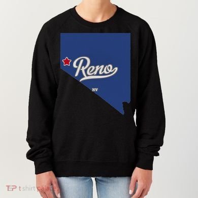 Reno Nevada NV Map Women's Sweatshirt
