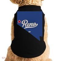 Reno Nevada NV Map Doggie Tank thumb 0