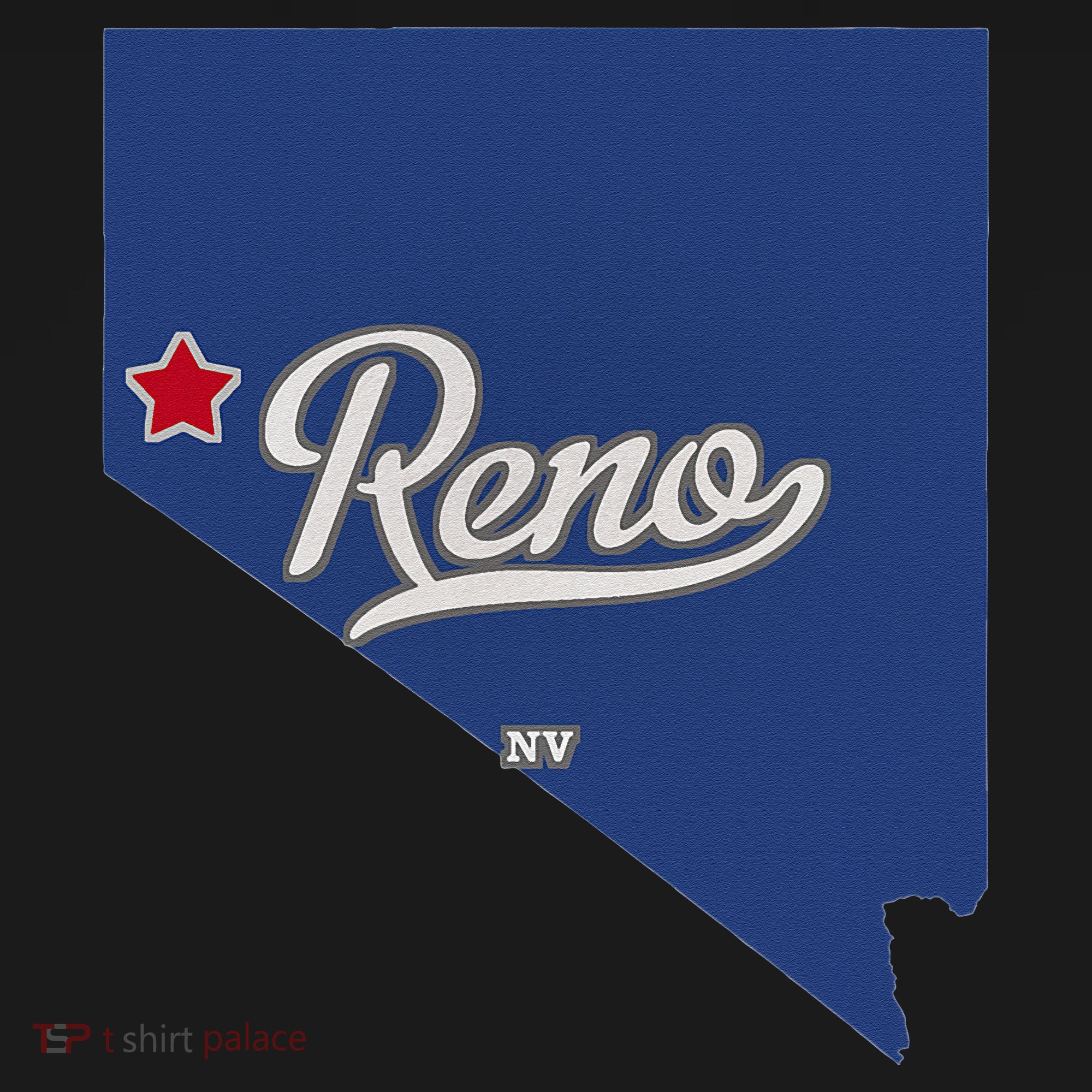Reno Nevada NV Map Doggie Tank