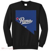 Reno Nevada NV Map Sweatshirt thumb 0