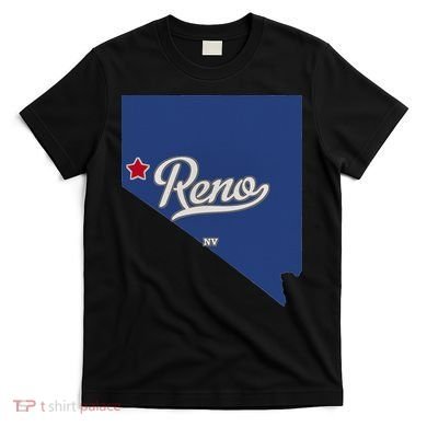 Reno Nevada NV Map T-Shirt