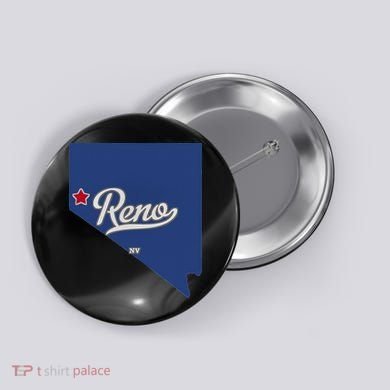 Reno Nevada NV Map Button