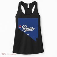 Reno Nevada NV Map Women's Tank Top thumb 0