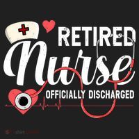 Retired Nurse Officially Discharged Retirement Party Gift Tumbler thumb 3