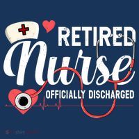 Retired Nurse Officially Discharged Retirement Party Gift Tank Top thumb 6