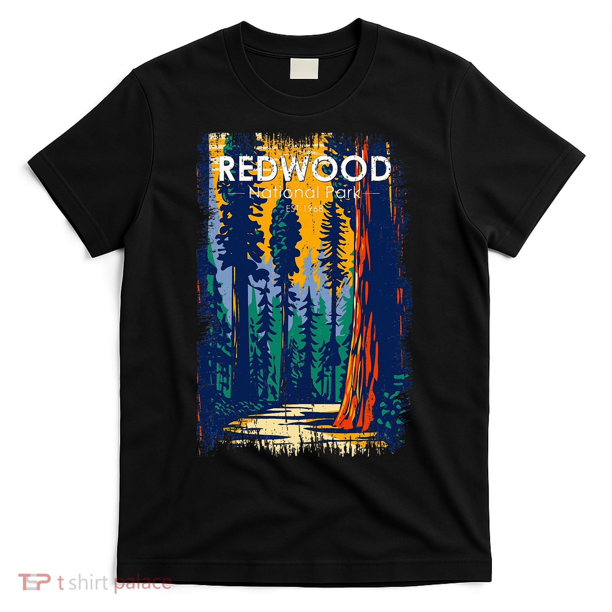 Redwood National Park Vintage Distressed T-Shirt