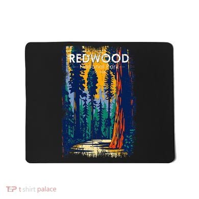 Redwood National Park Vintage Distressed Mousepad