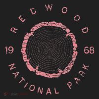 Redwood National Park Redwood Forest Us Parks Beanie thumb 2