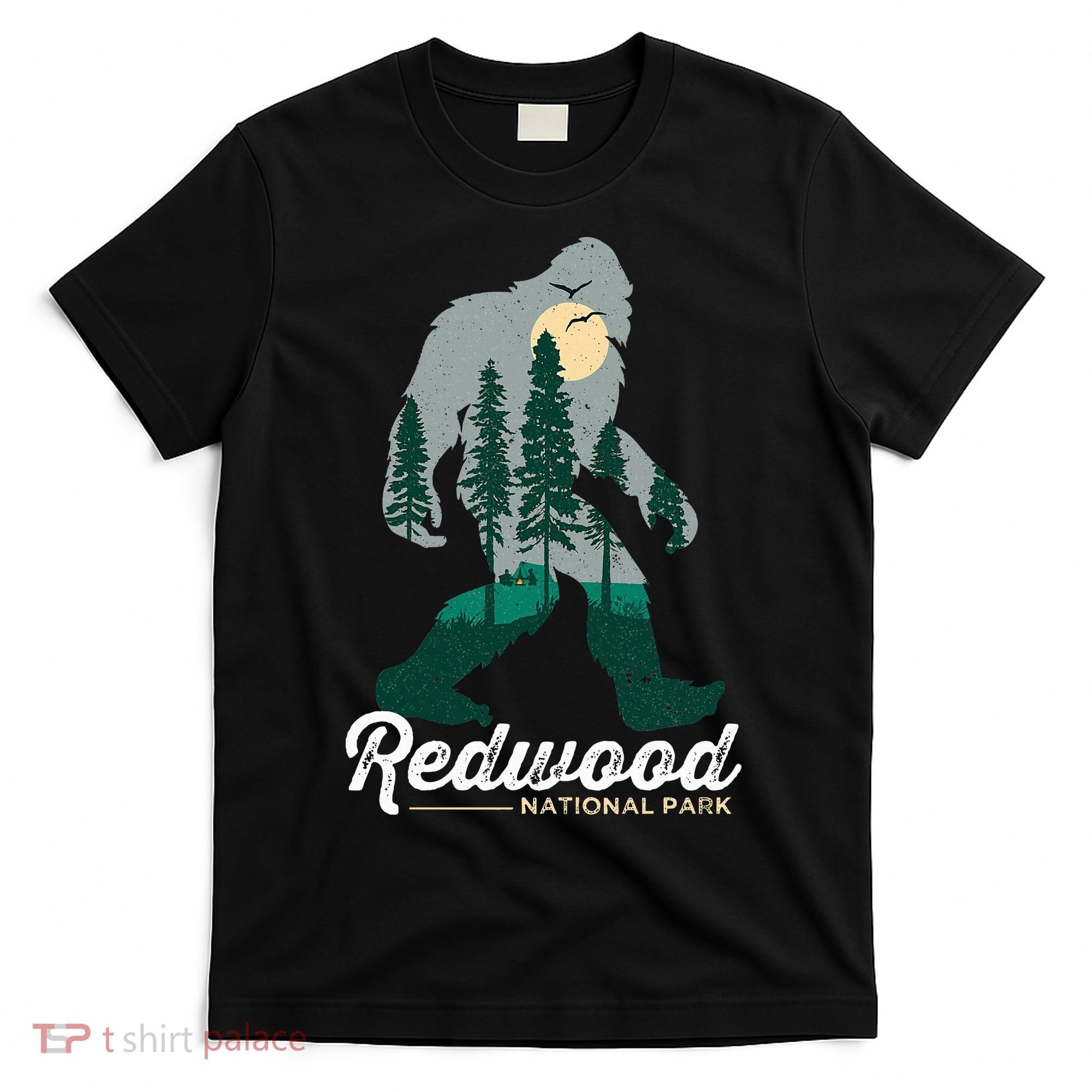 Redwood National Park Camping Bigfoot National Park T-Shirt