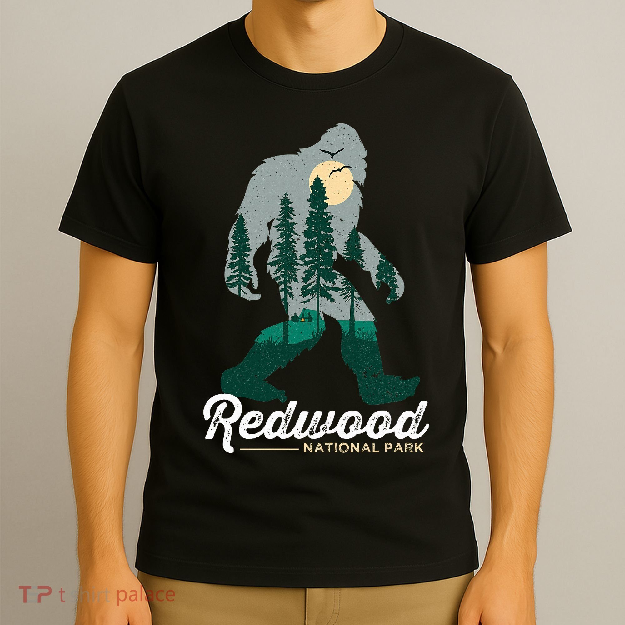 Redwood National Park Camping Bigfoot National Park T-Shirt