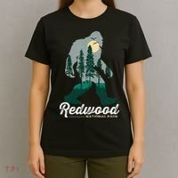 Redwood National Park Camping Bigfoot National Park T-Shirt thumb 4