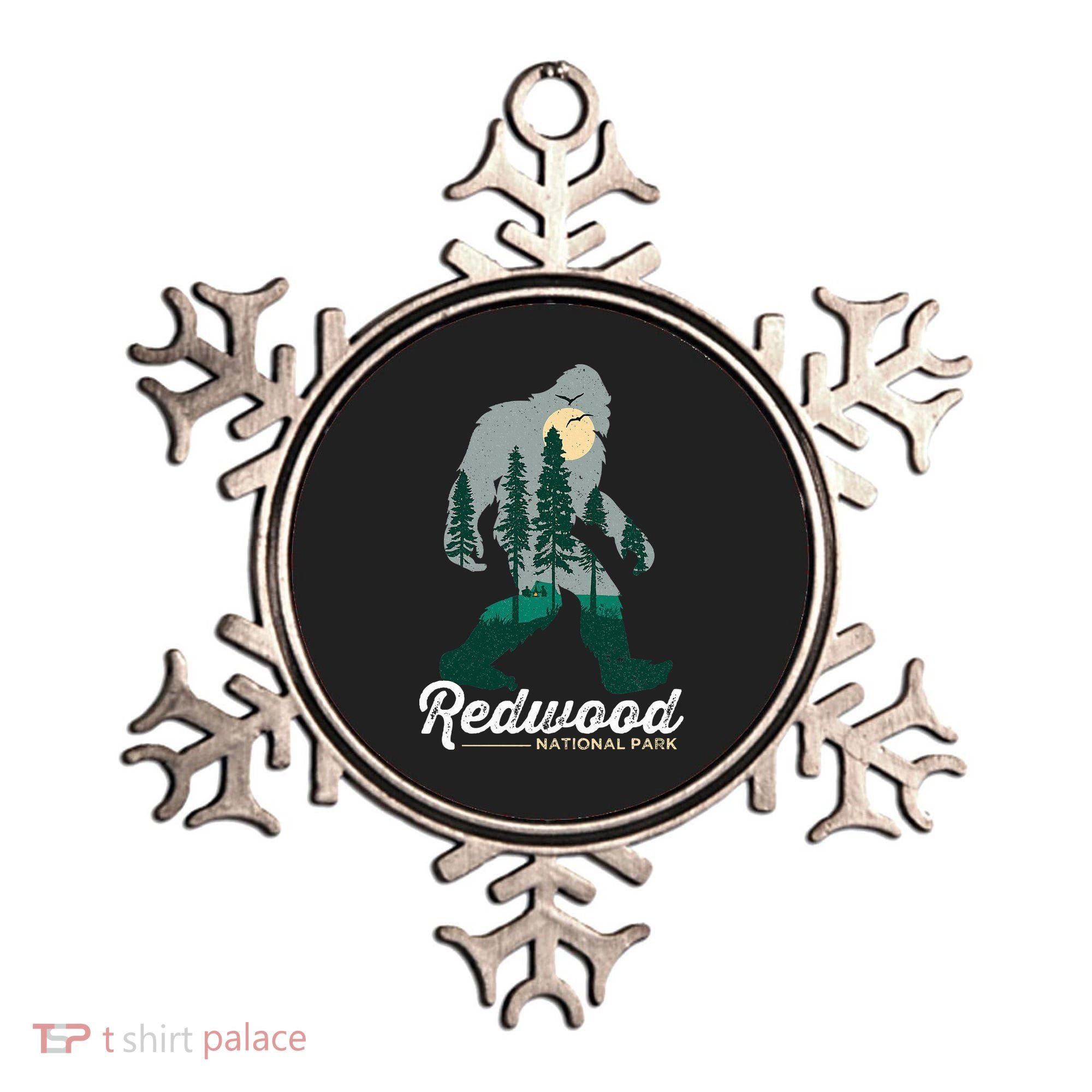 Redwood National Park Camping Bigfoot National Park Ornament