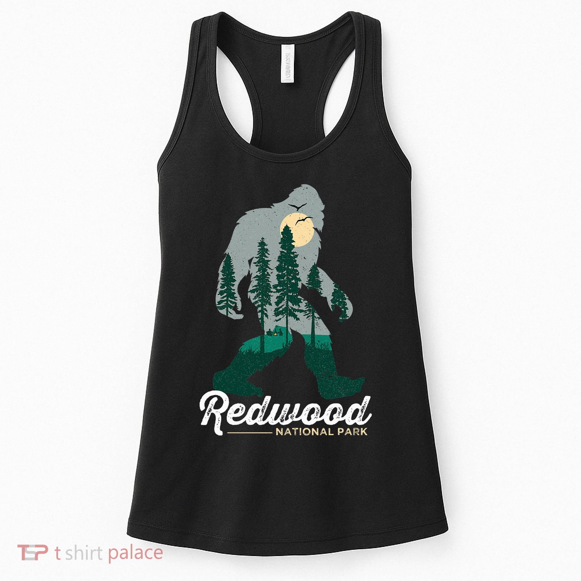 Redwood National Park Camping Bigfoot National Park Women's Tank Top