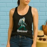 Redwood National Park Camping Bigfoot National Park Women's Tank Top thumb 2