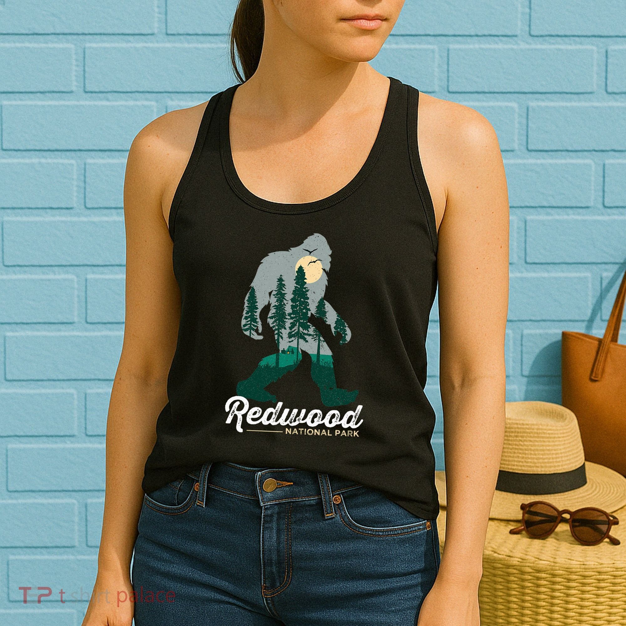 Redwood National Park Camping Bigfoot National Park Women's Tank Top