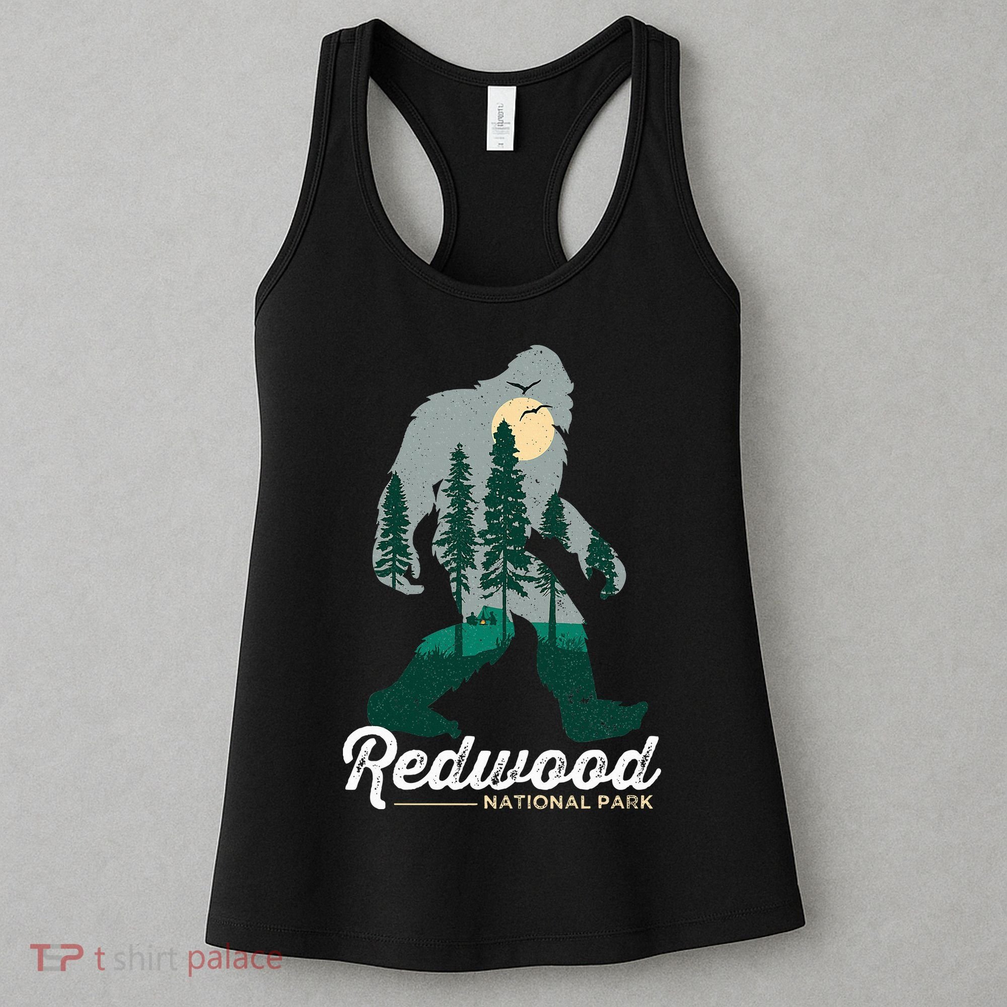 Redwood National Park Camping Bigfoot National Park Women's Tank Top