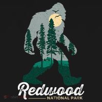 Redwood National Park Camping Bigfoot National Park Toddler Hoodie thumb 2