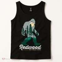 Redwood National Park Camping Bigfoot National Park Tank Top thumb 2