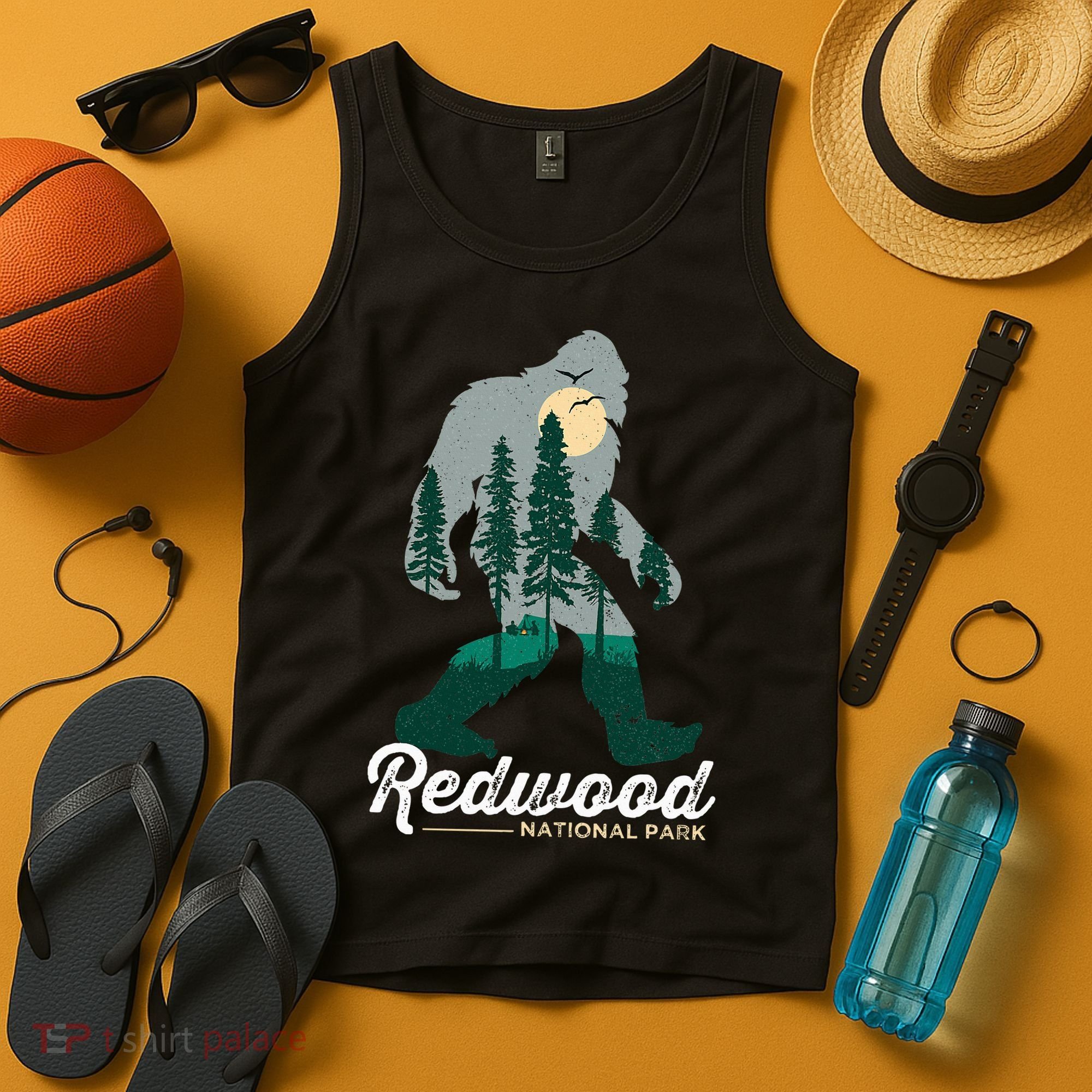 Redwood National Park Camping Bigfoot National Park Tank Top