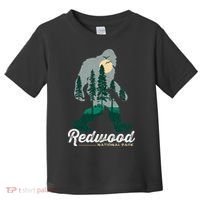 Redwood National Park Camping Bigfoot National Park Toddler T-Shirt thumb 0