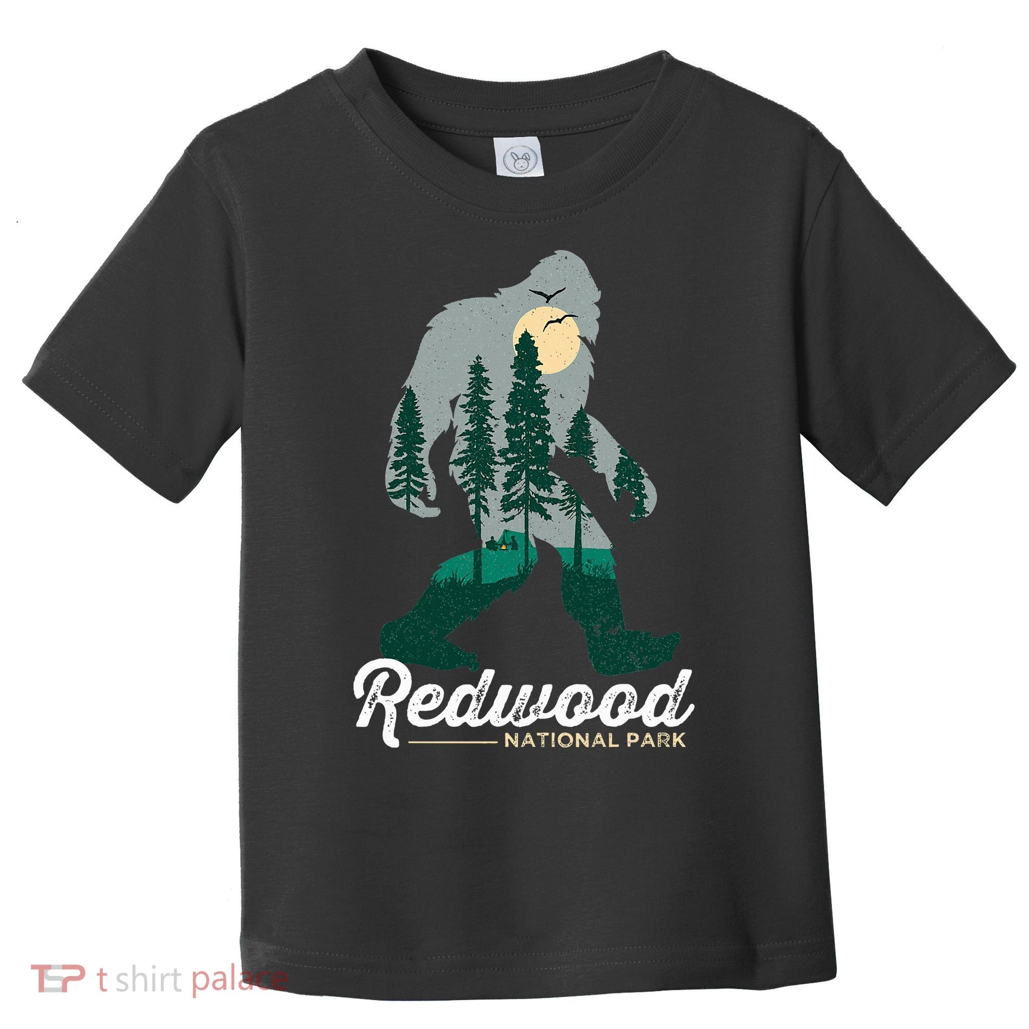 Redwood National Park Camping Bigfoot National Park Toddler T-Shirt