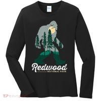Redwood National Park Camping Bigfoot National Park Women's Long Sleeve Shirt thumb 0