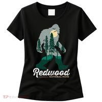 Redwood National Park Camping Bigfoot National Park Women's T-Shirt thumb 0