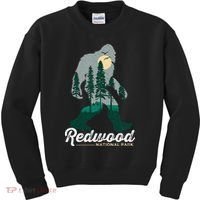 Redwood National Park Camping Bigfoot National Park Kids Sweatshirt thumb 0