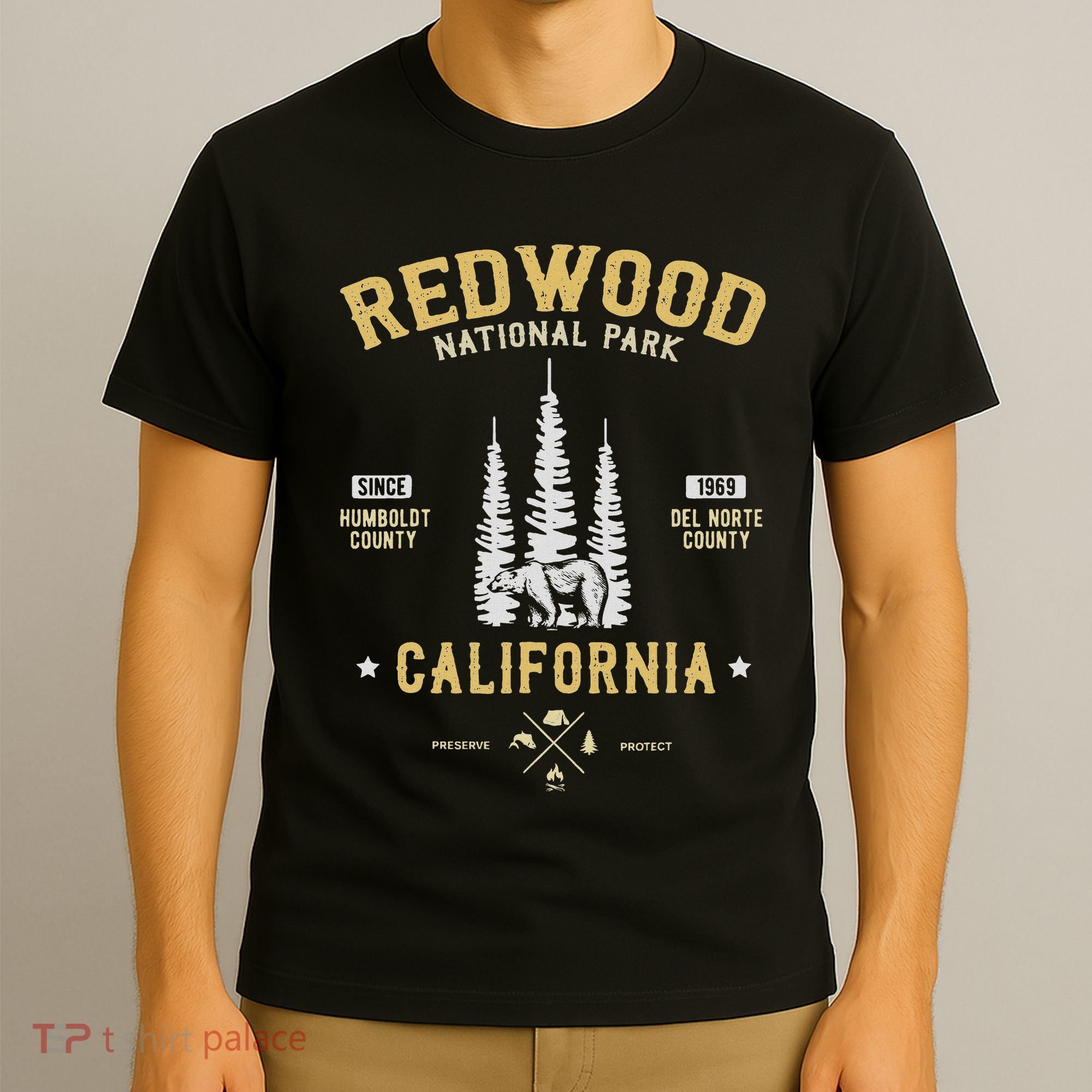 Redwood National Park  Redwood Forest Us Nationalpark T-Shirt