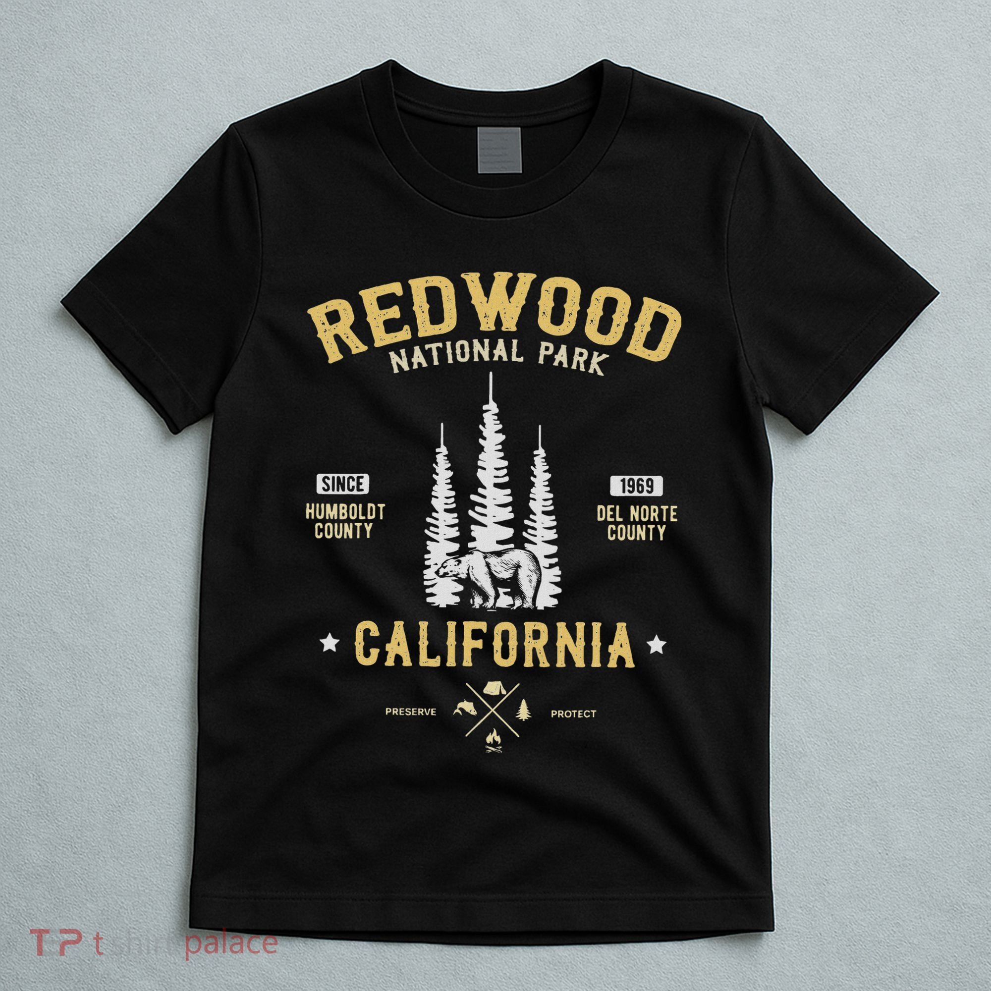Redwood National Park  Redwood Forest Us Nationalpark T-Shirt