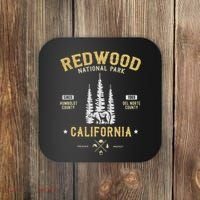 Redwood National Park  Redwood Forest Us Nationalpark Coaster thumb 0