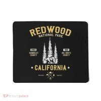 Redwood National Park  Redwood Forest Us Nationalpark Mousepad thumb 0