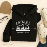 Rivendell National Park Lotr Hoodie thumb 4