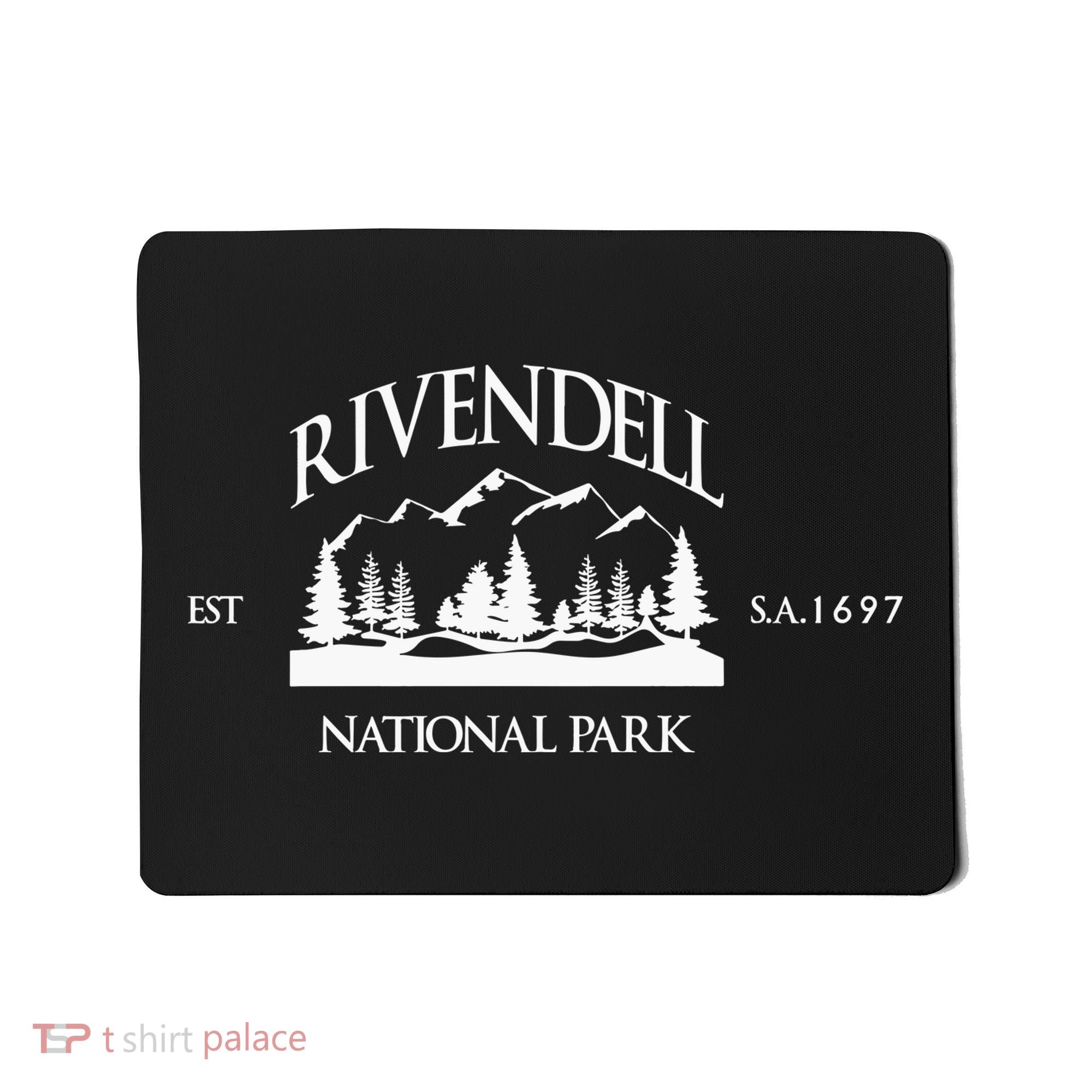Rivendell National Park Lotr Mousepad