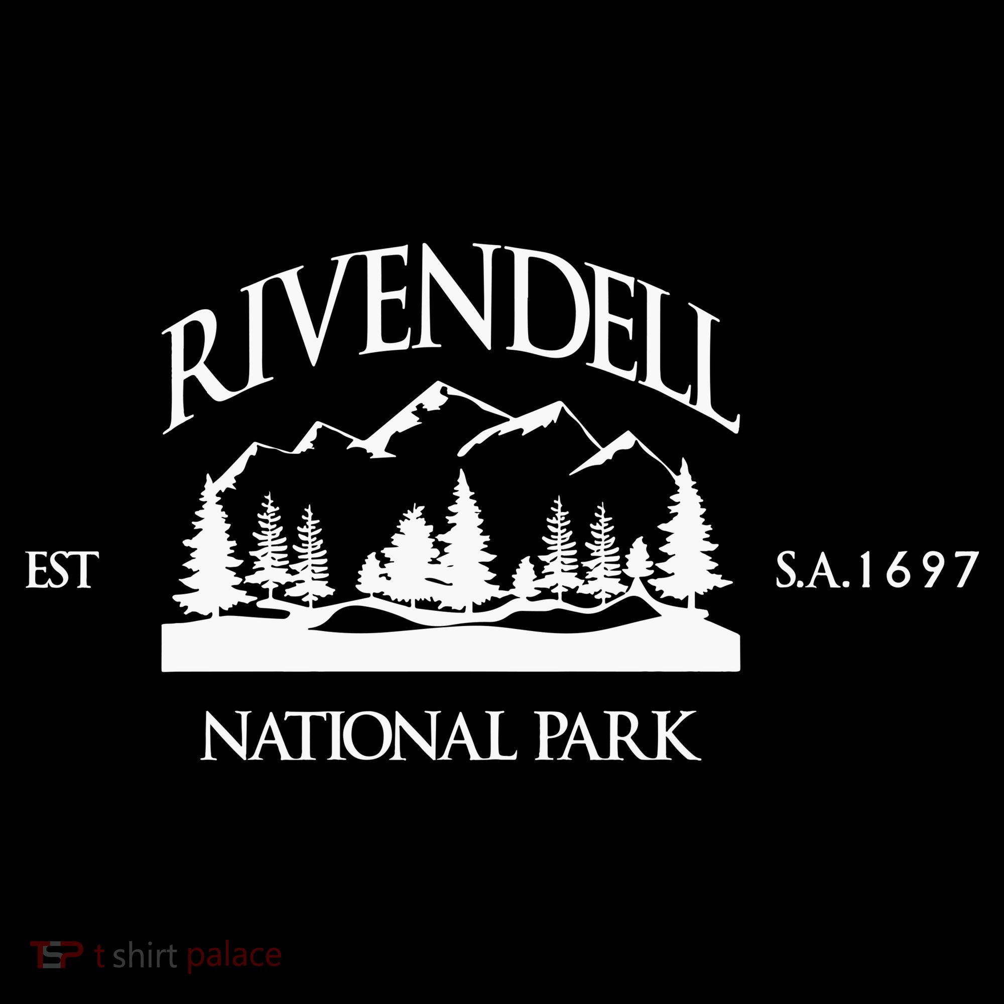 Rivendell National Park Lotr Mousepad