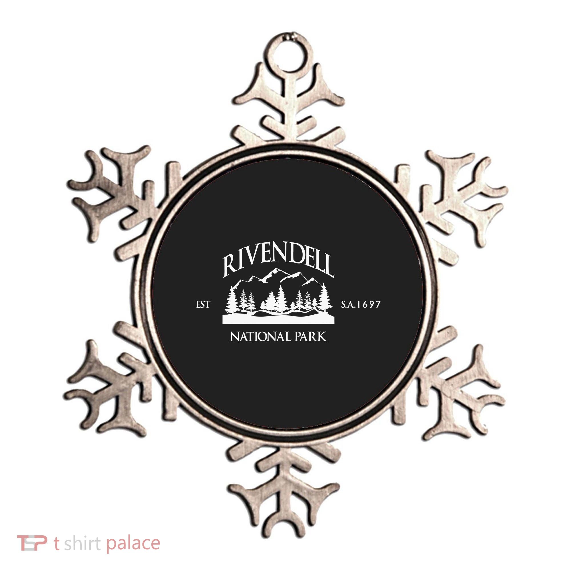 Rivendell National Park Lotr Ornament
