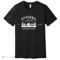 Rivendell National Park Lotr Premium T-Shirt thumb 0