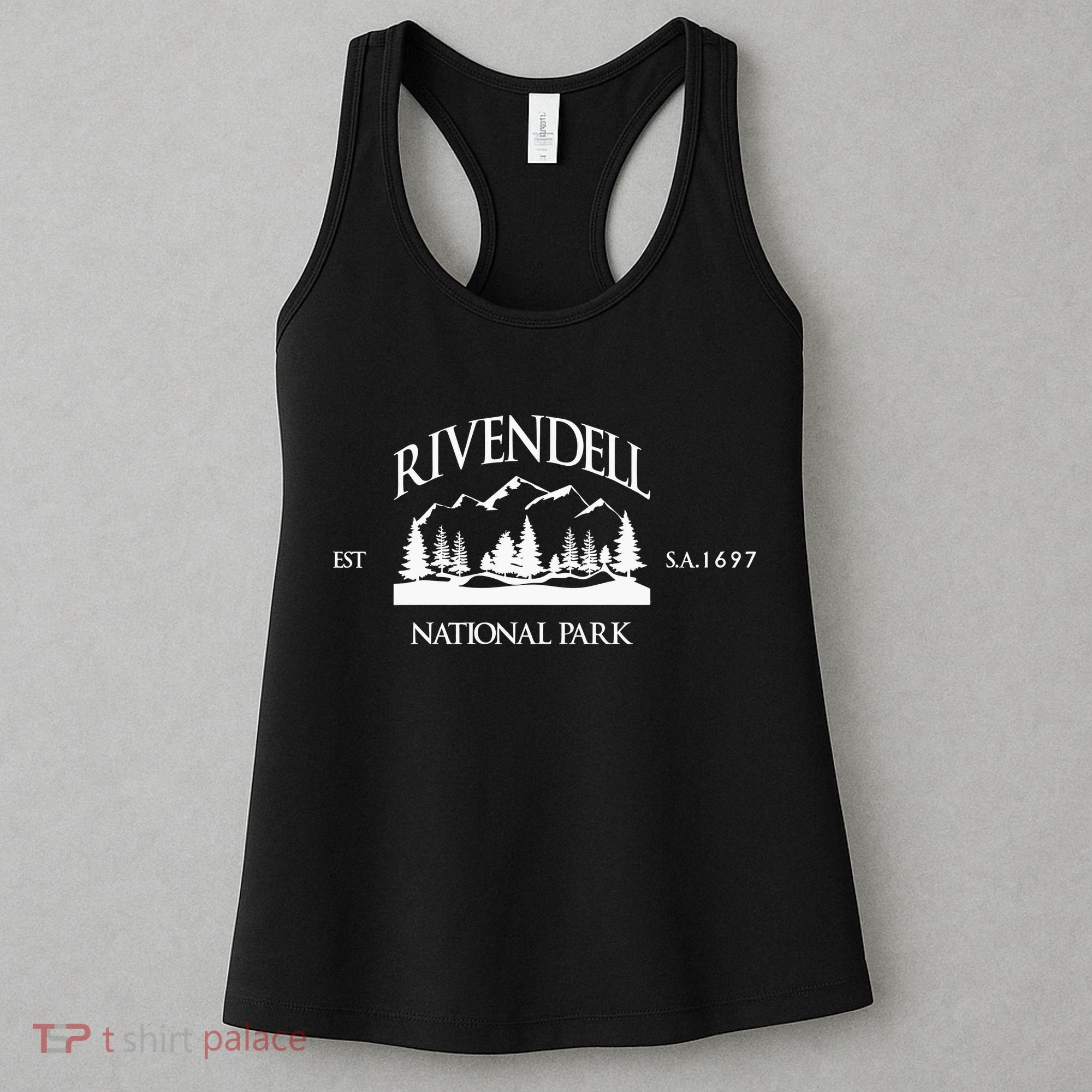 Rivendell National Park Lotr Women's Tank Top